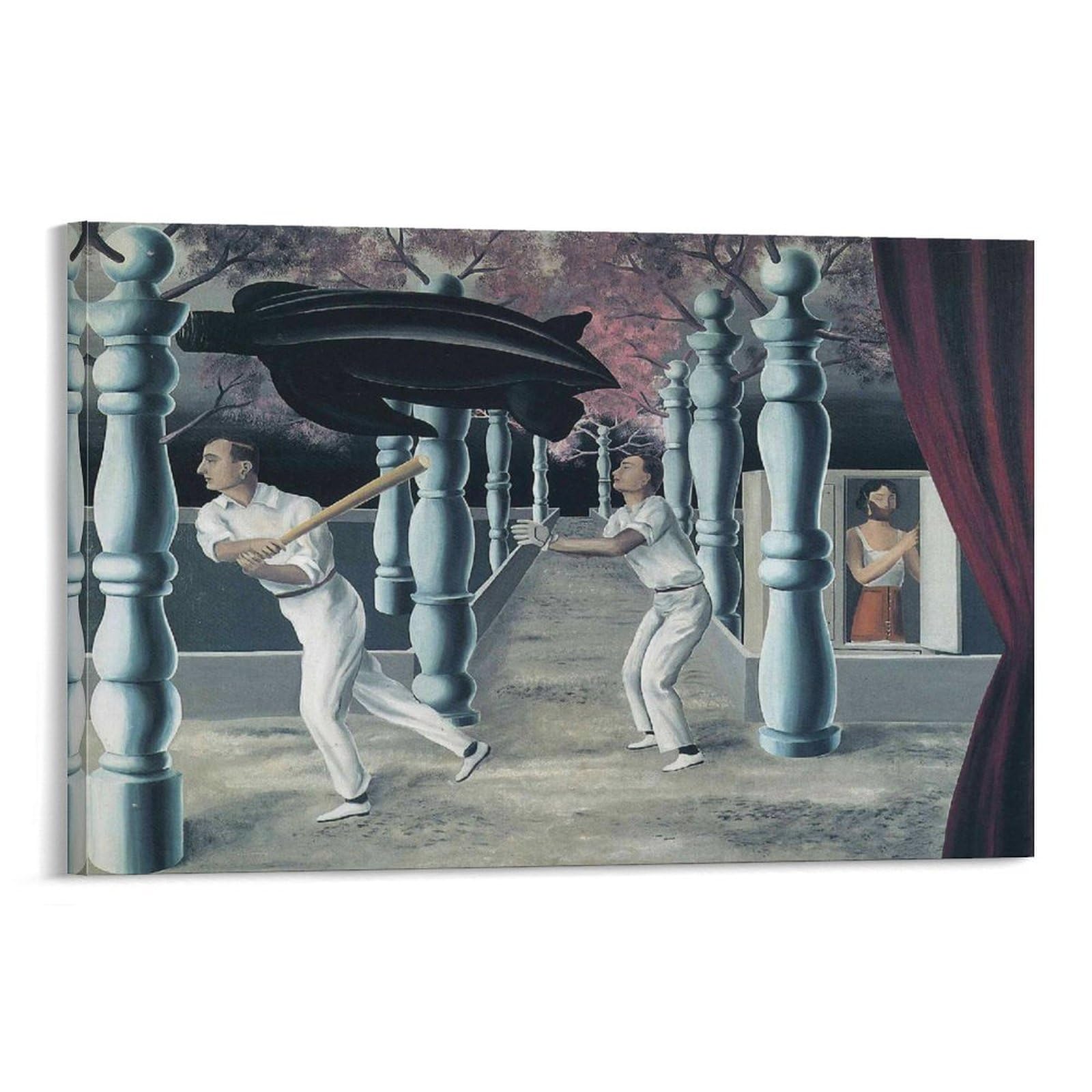 Amazon.co.jp: Rene Magritteルネ・マグリット《秘密の遊戯者