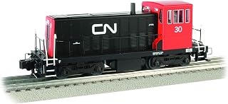 Bachmann Trains - GE 70-TON Scale Diesel Locomotive with True Blast Plus Sound - Canadian National No.30 - O Scale,23502