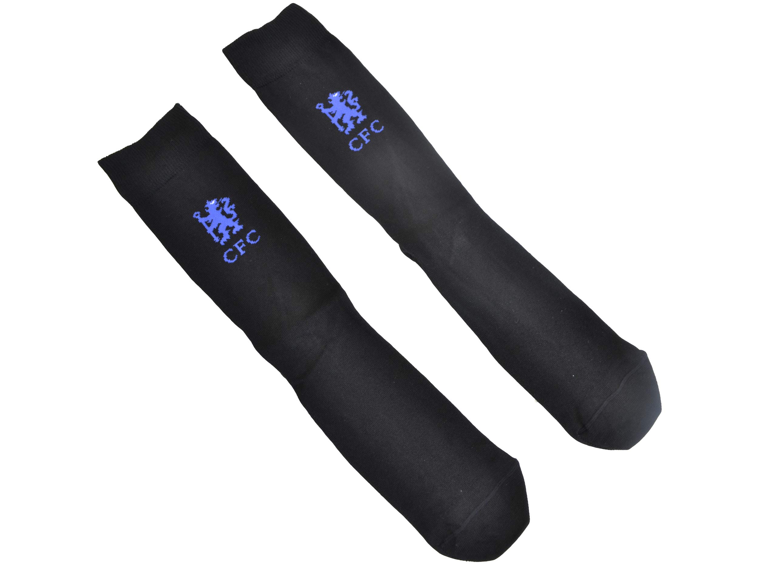 Chelsea Black/Blue Roy Lowe And Sons Limited Fc Logo Socks Junior