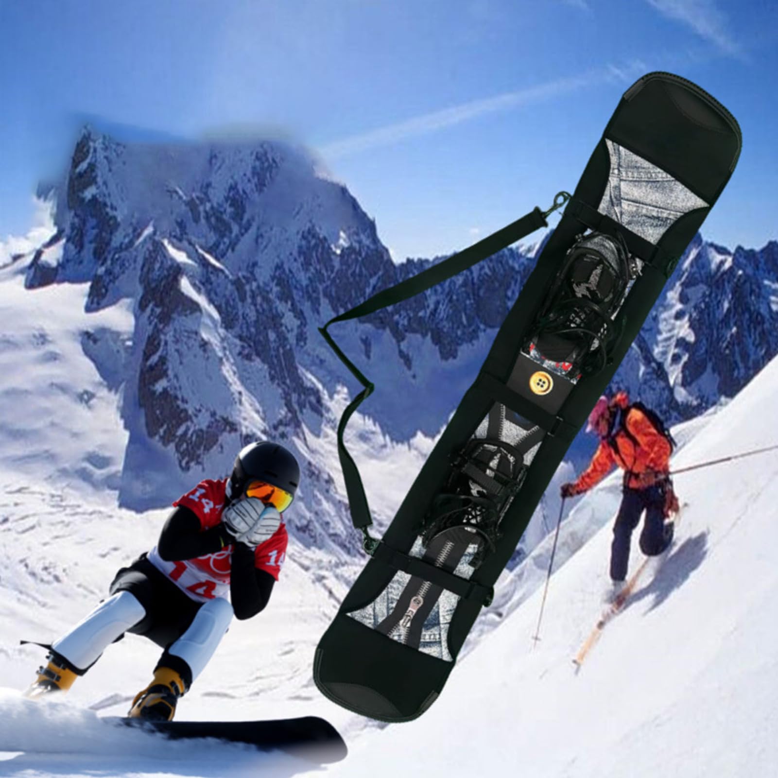 Housse de Ski Sac Protecteur de Rangement Sport
