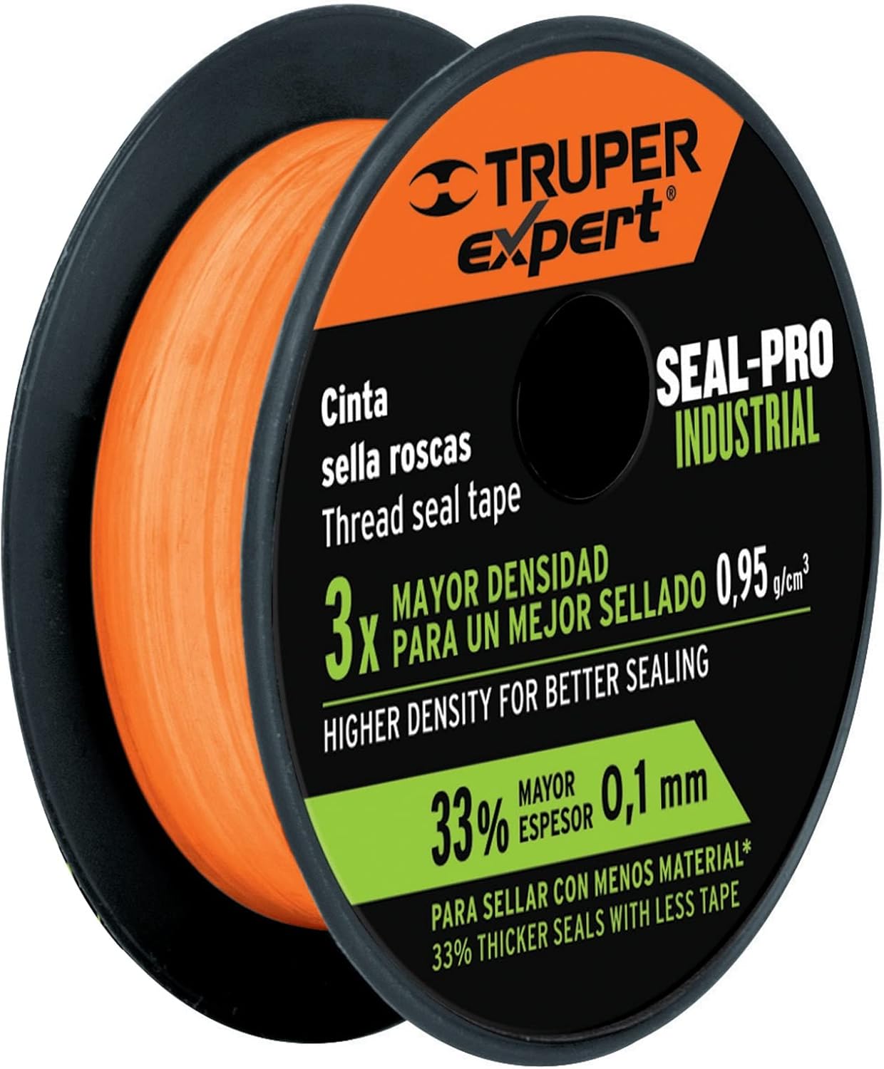 TRUPER CTF-1/2X7X 8 yd Heavy-Duty Thread Seal Tape 1/2" (12mm)