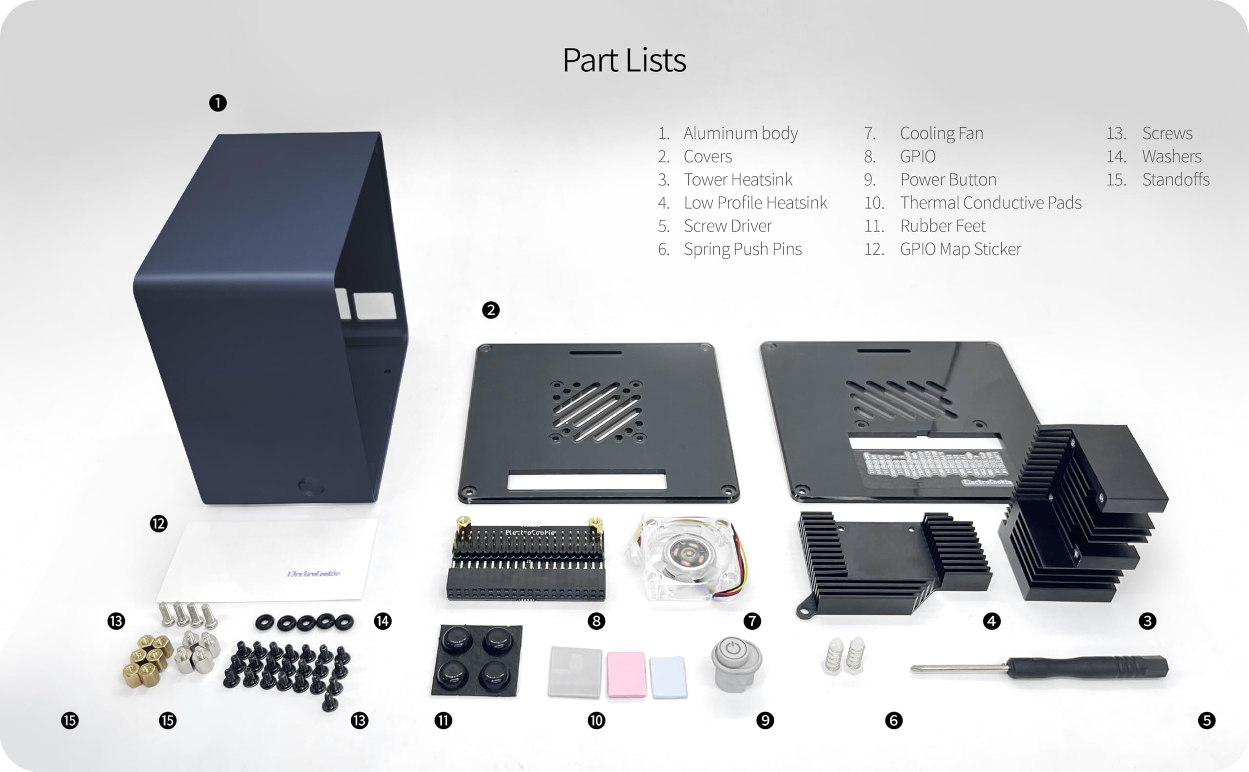 DVOZVO Retro Gaming Nes4Pi Gehäuse für Raspberry Pi 4 Model B Mit
