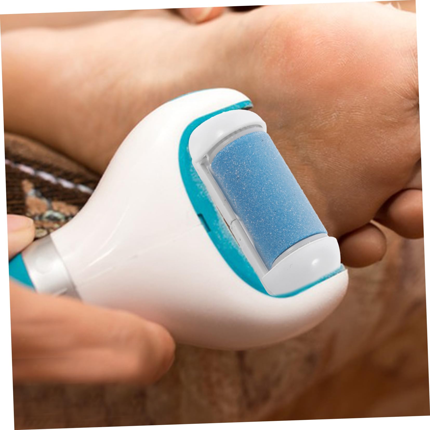 Healvian 30piezas Rodillos De Reemplazo Para Cuidado De Pies Exfoliador De Piel Muerta Compatible Herramienta Eléctrica Resistente Al Agua Rosa y Azul Cada Color