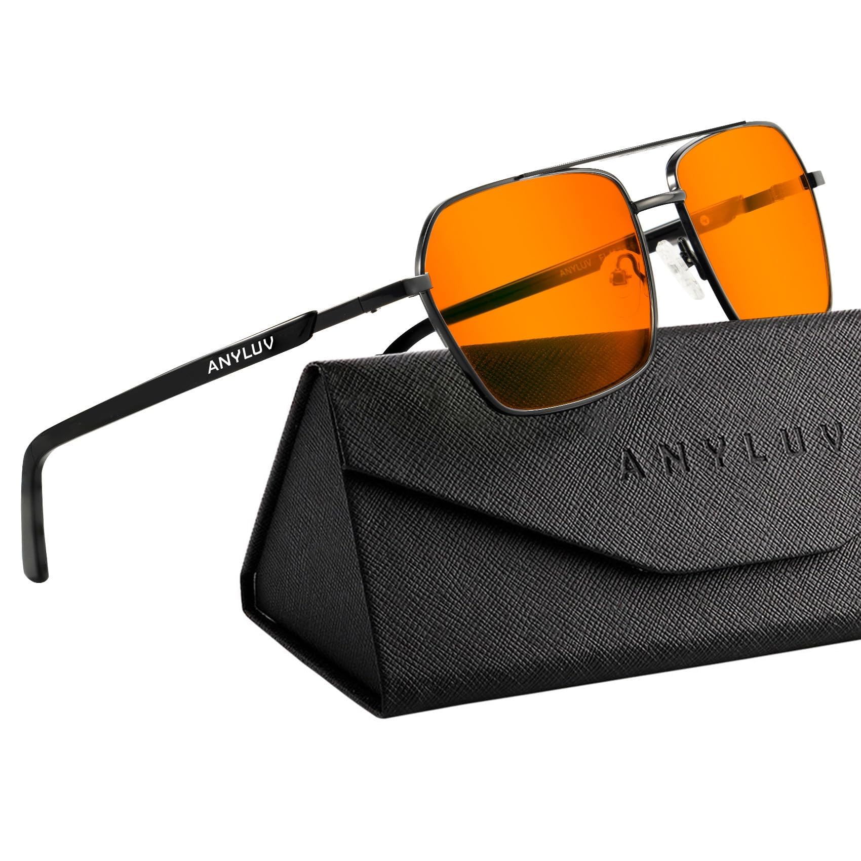 ANYLUV Blue Light Glasses Men/Women, Blue Light Blocking Glasses, Computer Screen Blocker Eyes Protection Glasses