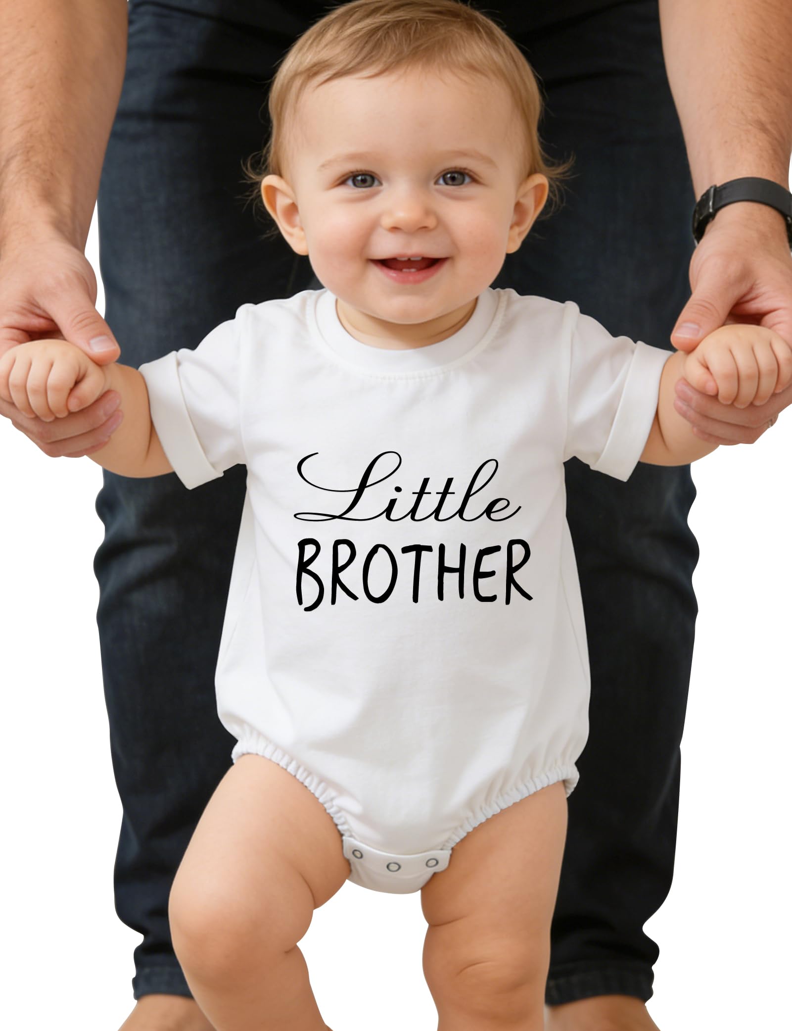 Baby Boy Girl Bodysuit 0-24 Months Infant Romper Short Sleeve Baby Clothes One-Piece Baby Jumpsuit with Funny Slogan