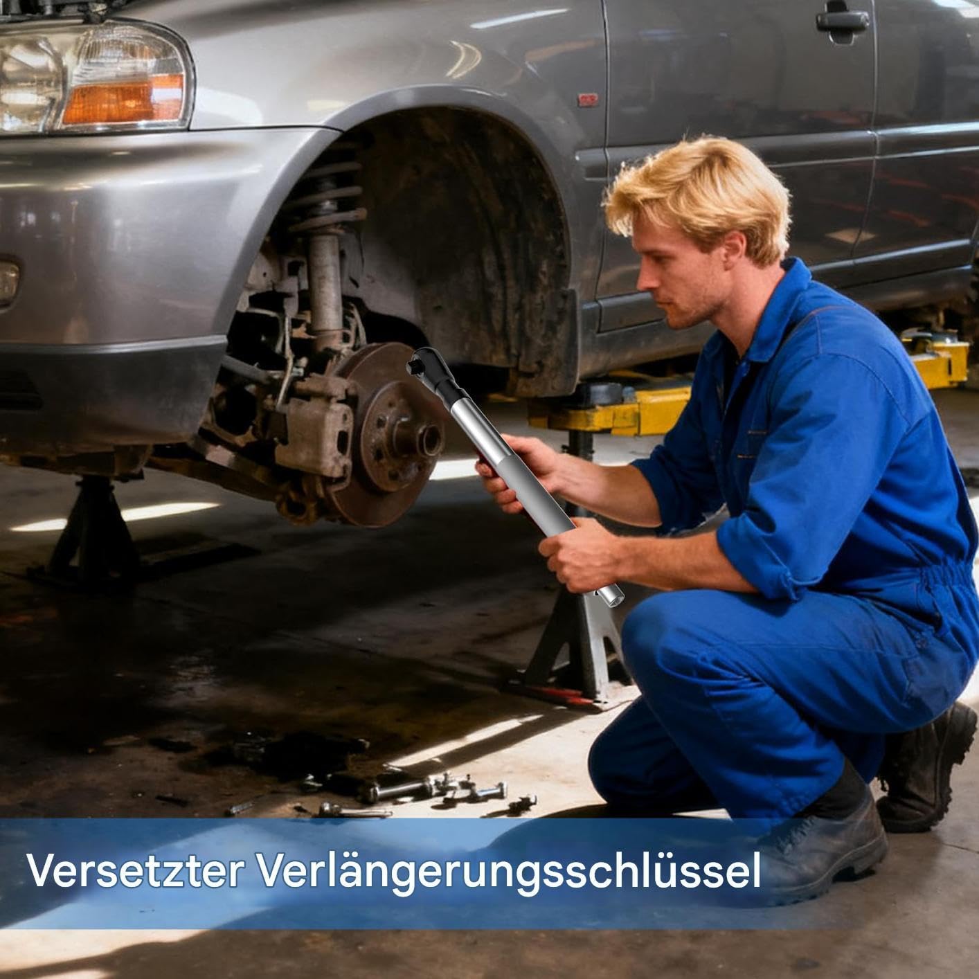 Klucz Przedłużający Przedłużane Narzędzia Naprawcze 12.7 mm | Przedłużka Gniazda Grzechotki do Ciasnych Przestrzeni Do Samochodów, Domu, Mebli, Maszyn, Rur, Urządzeń, Rowerów, Mechaniki,