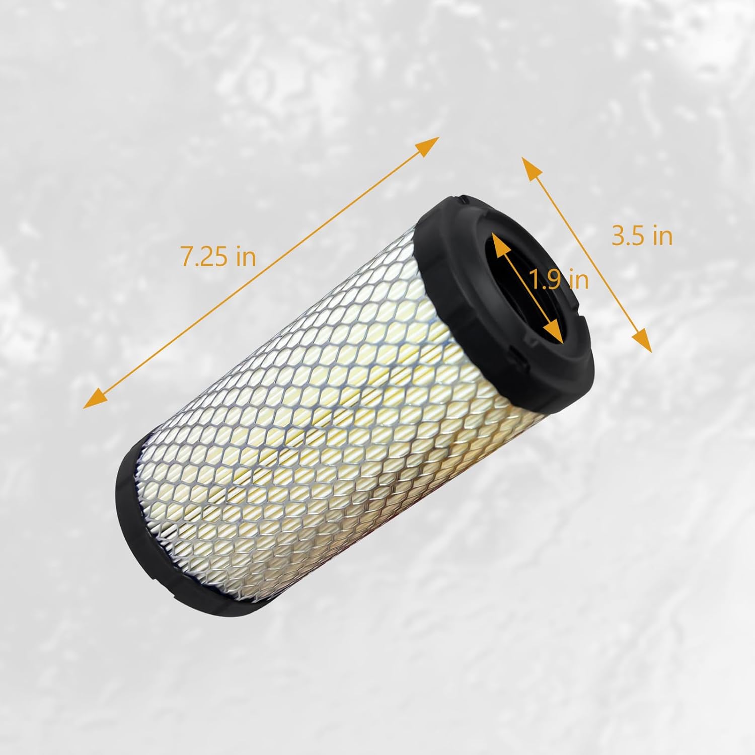 4-Pack Air Filter Compatible with Kawasaki Mule 11013-1290 11013-7029 11013-7048 John Deere M113621 Fleetguard AF25550 Donaldson P822686 Baldwin RS3715 WIX 46449