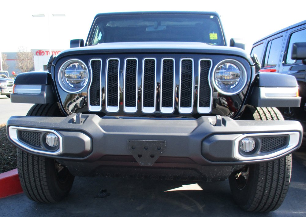 STO N SHO Compatible with 2018-2022 Jeep Wrangler JL Sahara & Rubicon/2020-2022 Gladiator Overland, Mojave & Rubicon with plastic bumper. (SNS140a)