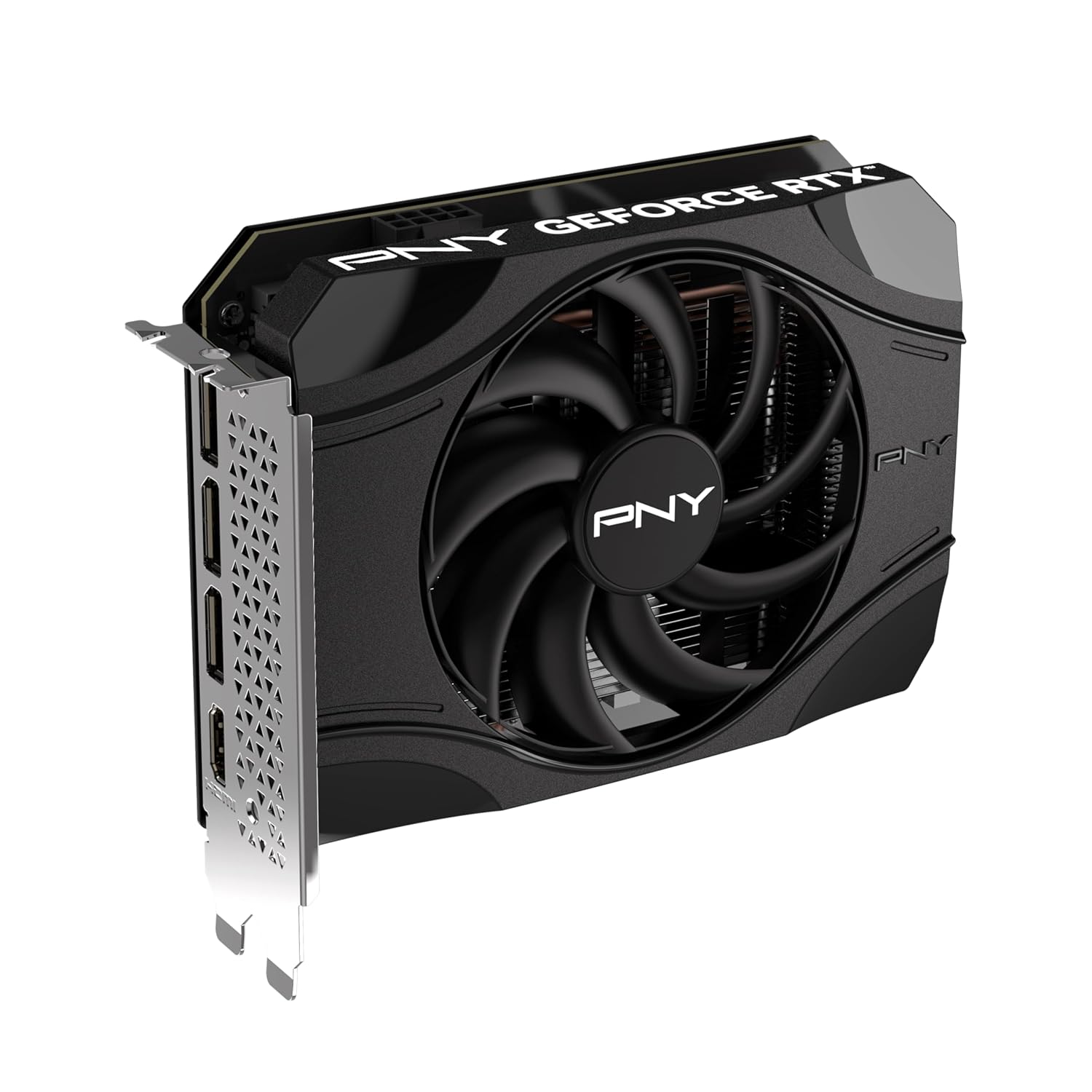 71DYoGUcFDL._SL1500_ PNY GEFORCE RTX™ 5050 8GB GDDR6 Single Fan DLSS 4 - Gaming Graphic Card - VCG50508SFXPB1