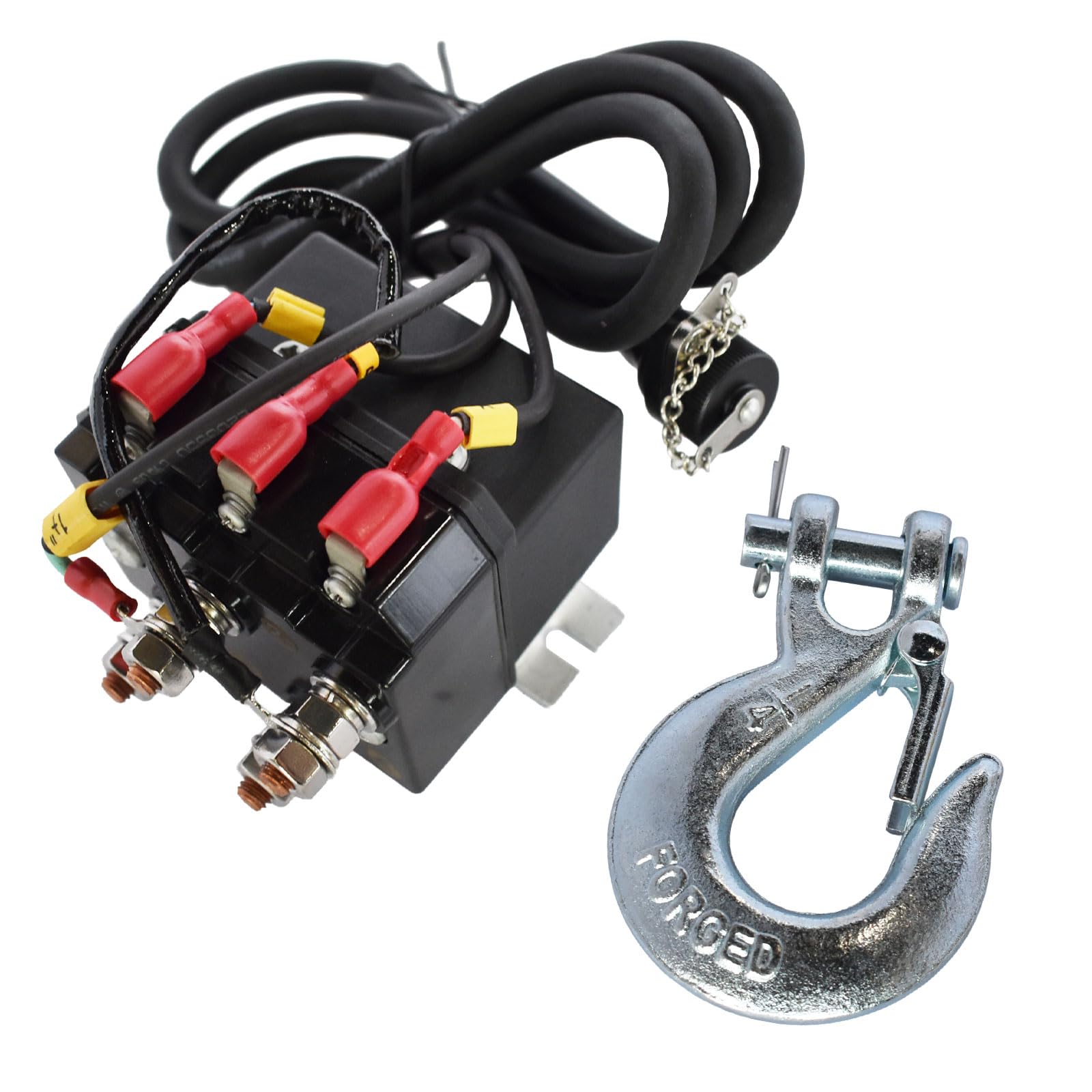 Amazon.co.jp: T-MAX 電動ウインチ 12V 2500LBS ATWPRO オフロード 4X4