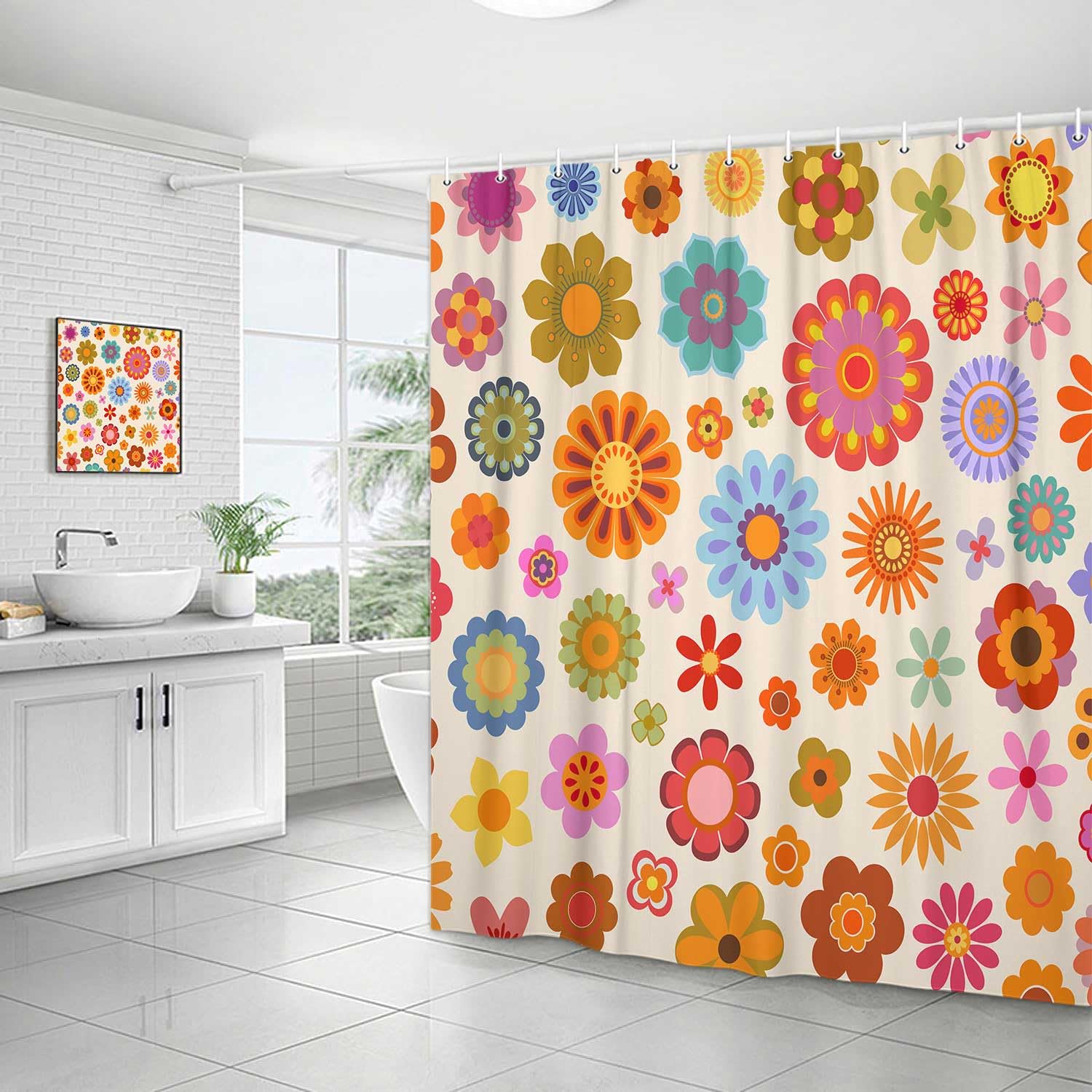 ハッピーシュガーライフ シャワーカーテン ハッピーシュガーライフ