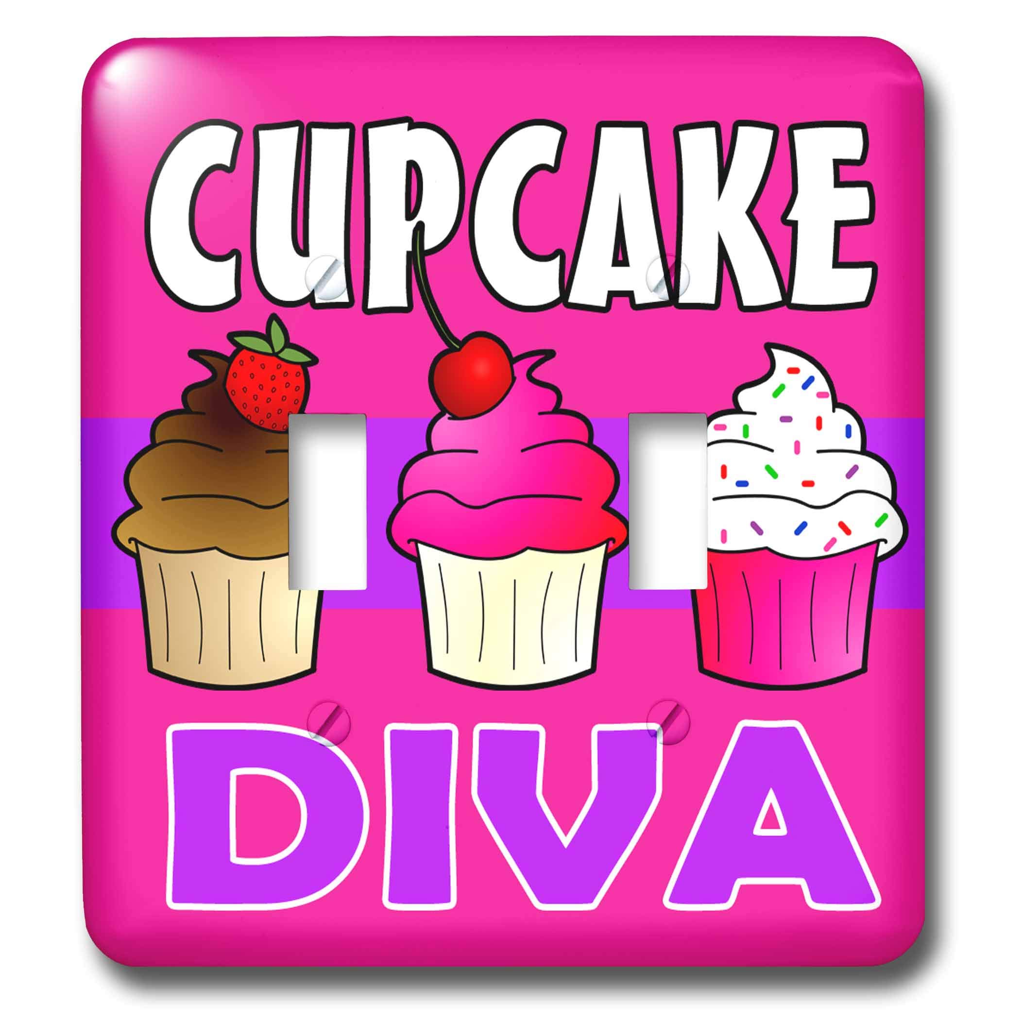 Interrupteur à baïonnette Cupcake Diva pour personnaliser votre coin pâtisserie