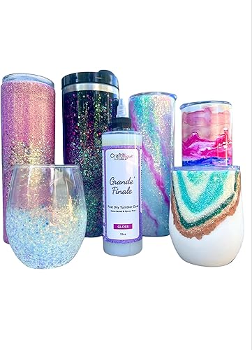 Miniatura 5 de CrystaLac Grande Finale - Abrigo de vaso (brillo, 12 onzas) 2.0