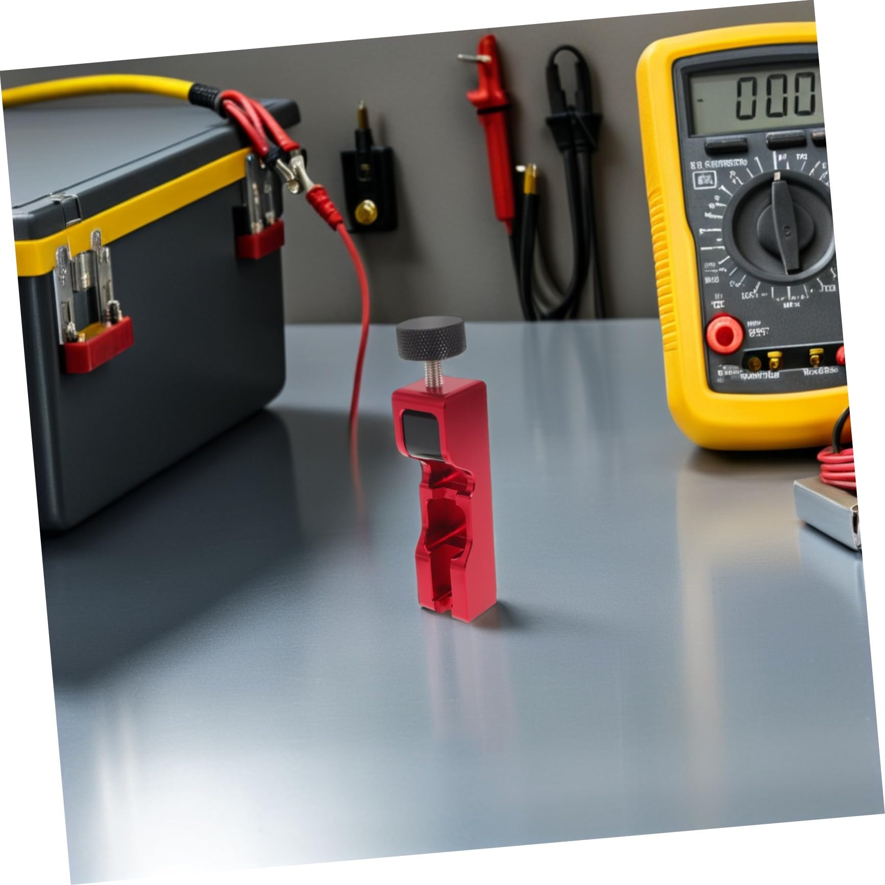 Zerodeko Kit di Regolazione Gap Candele in Alluminio con Spessimetro per Misurazione Professionale, Strumento per Riparazione Candele Auto e Manutenzione Motore