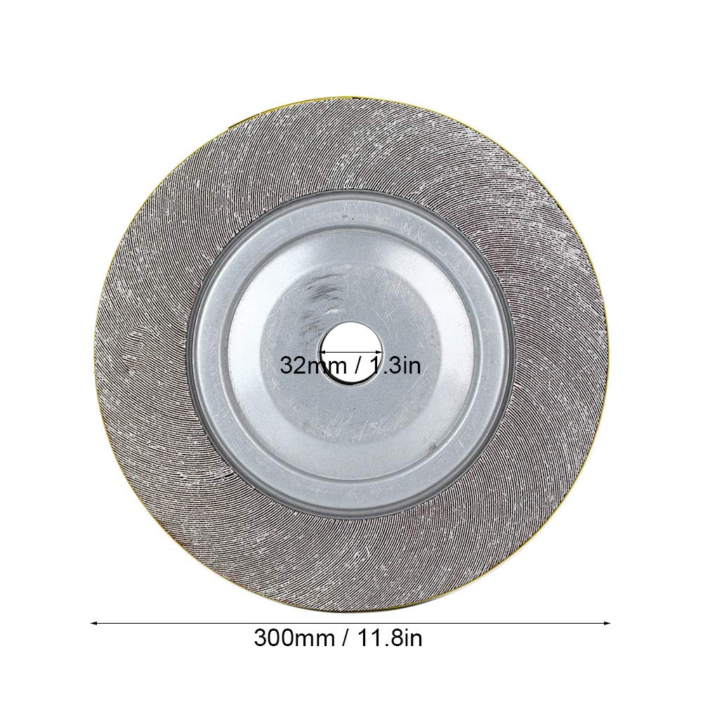 Schleifscheibe zum Polieren von Edelstahlrohren, hocheffiziente, Scheiben, Polierpad für die Endbearbeitung von Metalllöchern (80 Mesh)