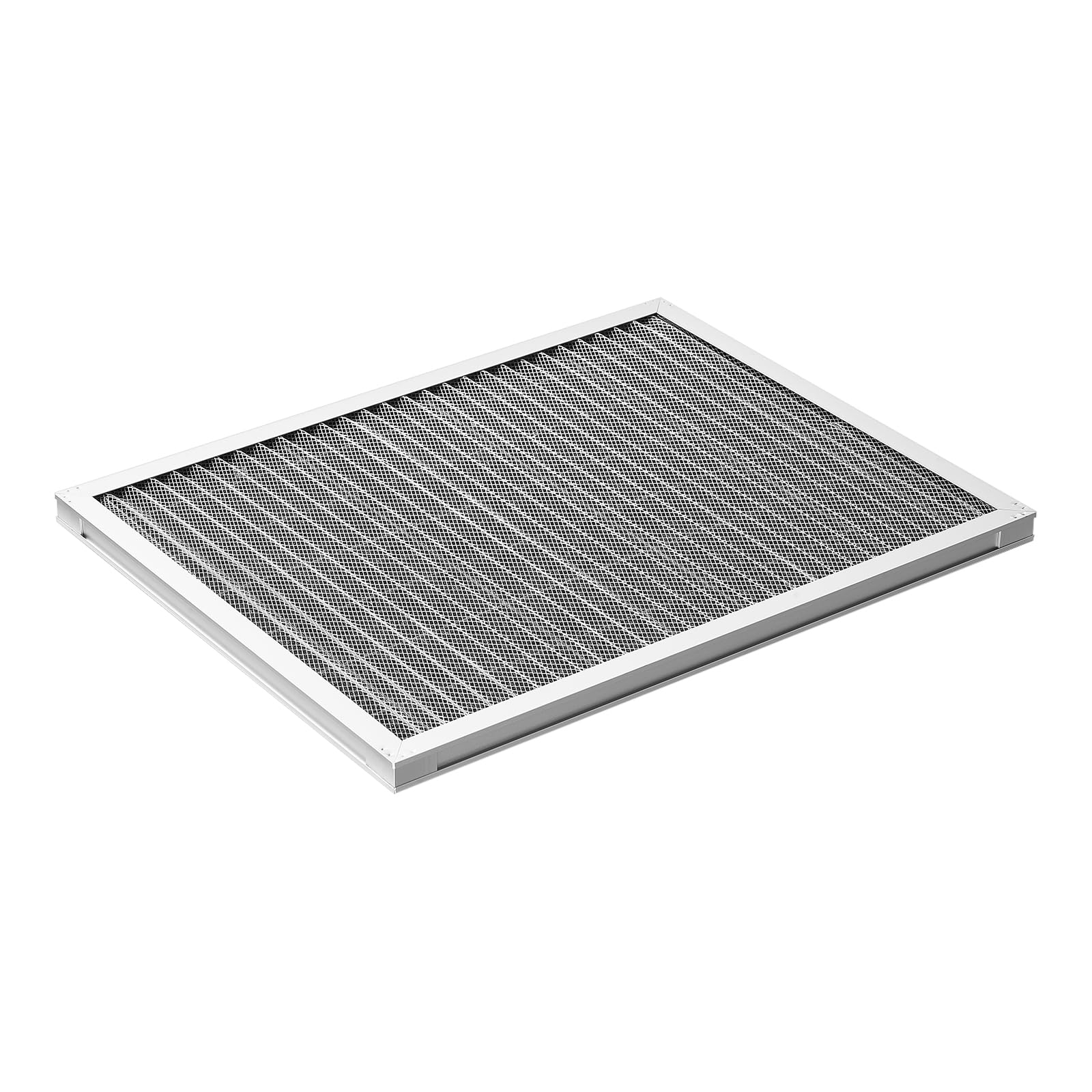 vevor 16x20x1 inch electrostatic air filter, ac/hvac furnace filter washable & reusable aluminum, merv 8 long lifetime, home or office (actual size: 15.5 x 19.75 x 0.82 in)
