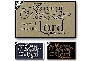 Non-Slip, Stylish Door Mat for a Warm Welcome