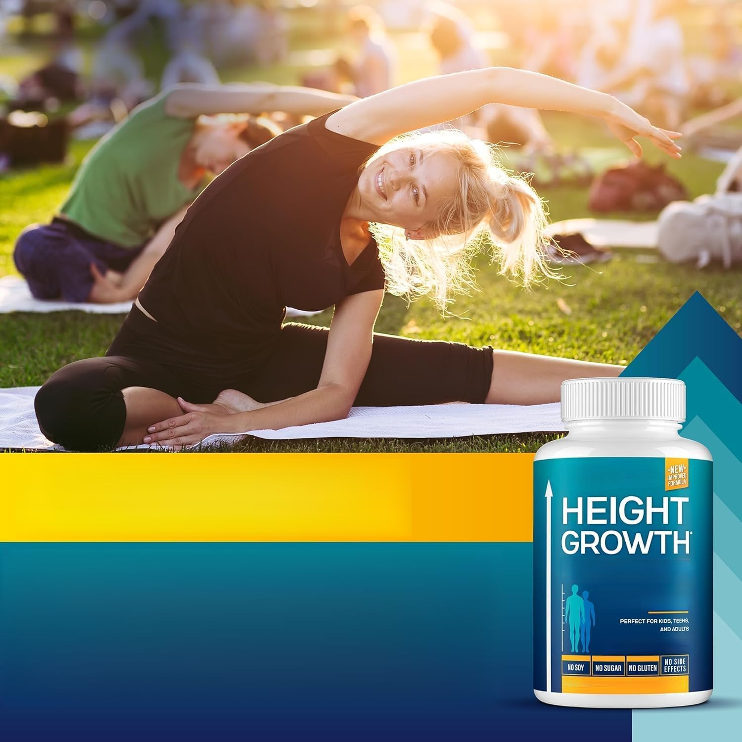 Daily Healthy Height Growth Complex aiuta a supportare il normale sviluppo fisico e il mantenimento della crescita. Adatto per l'uso quotidiano da parte di bambini, adolescenti e adulti.
