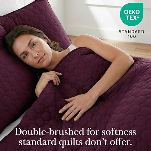 Miniatura 4 de Southshore Fine Living, Inc. Juego de ropa de cama con edredón de gran tamaño, tamaño Queen, colcha suave de tamaño completo, colcha ligera de 04 -