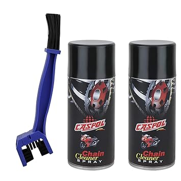 Caspol 2 Chain Cleaner 300ml & Chain Brush for Bike