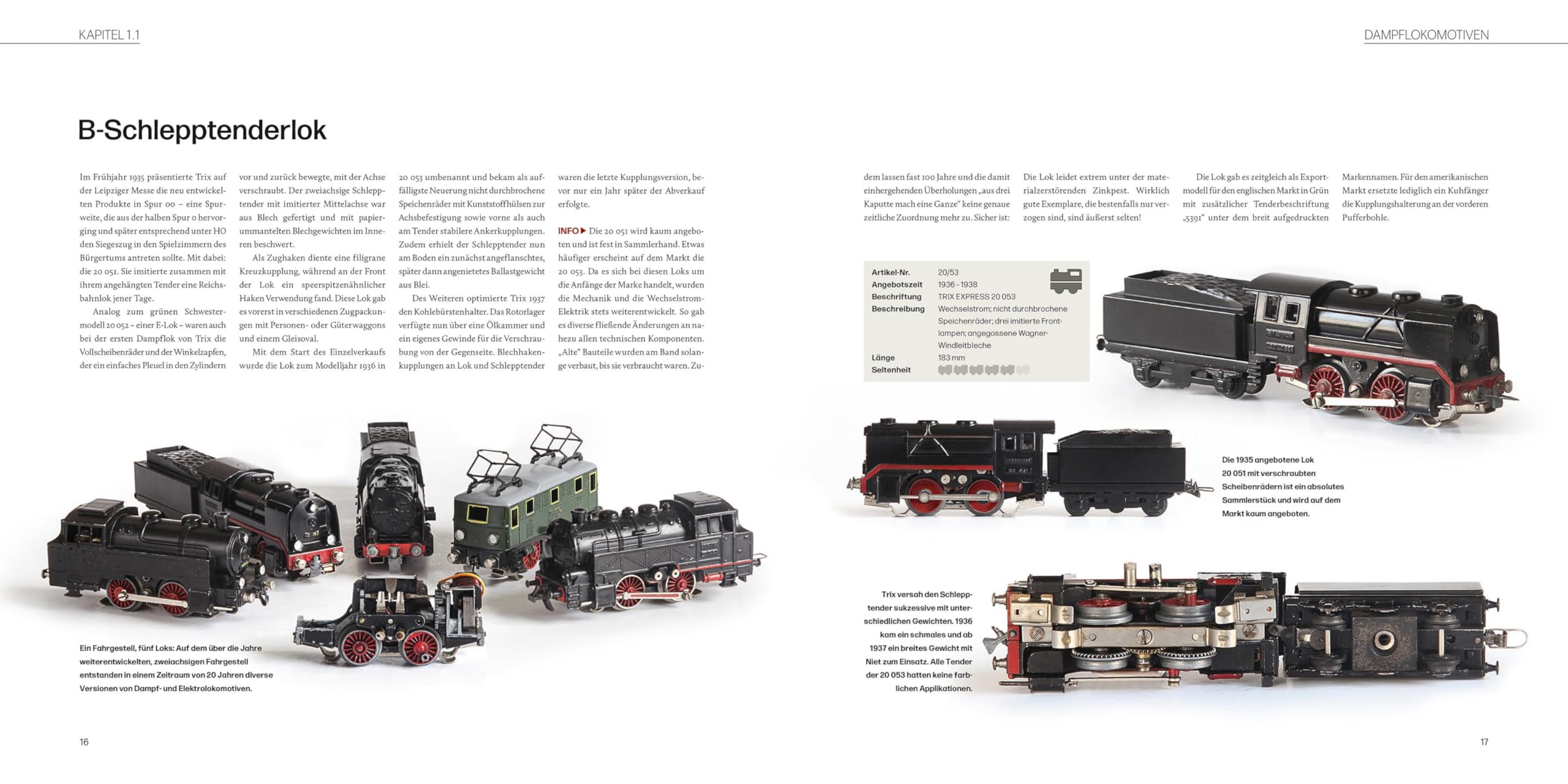 Trix Express: Vom Blechspielzeug zur Modellbahn – die Lokomotiven und Waggons