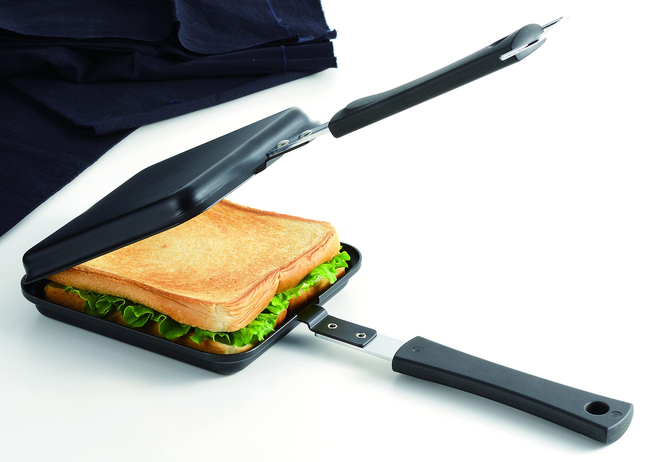 Amazon｜パール金属 ホットサンドメーカー 鉄製 IH対応 ホットグリル
