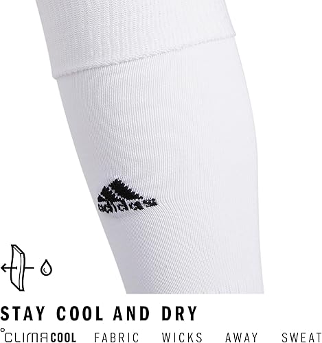 Miniatura 5 de adidas Unisex Rivalry Soccer Socks (2 Pairs) Over-the-Calf