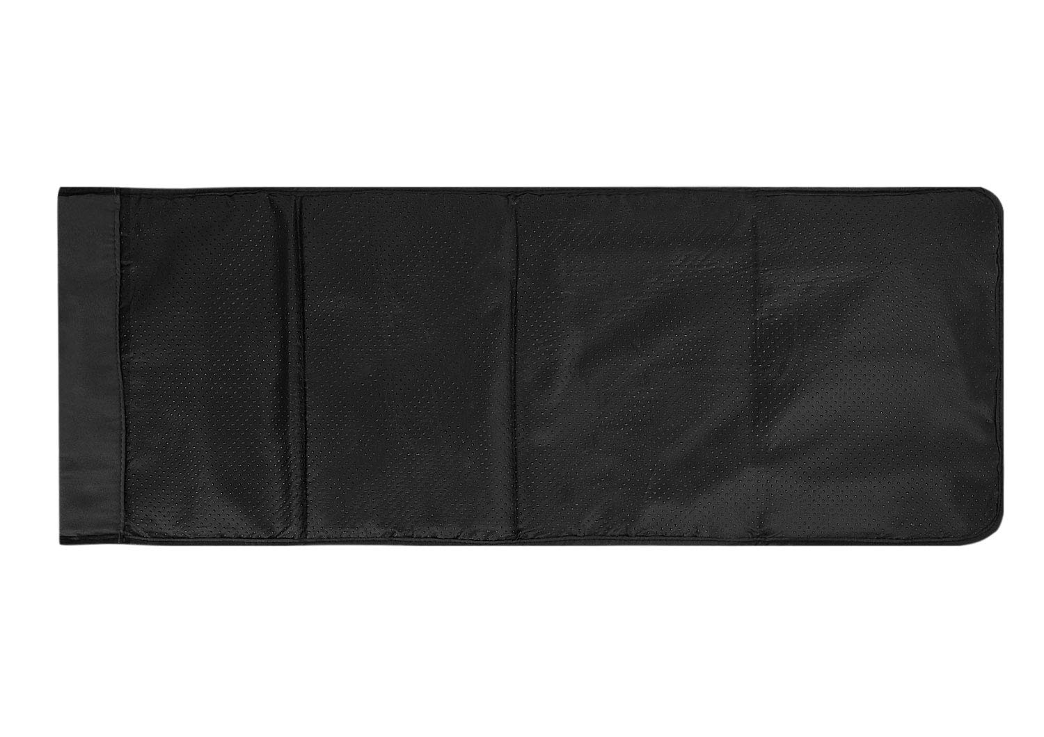 OhMill - Organizador para sofá y sillón, bolsa de almacenamiento para colgar en apoyabrazos de piel impermeable antideslizante para guardar, mando a distancia, teléfono móvil, libro revista