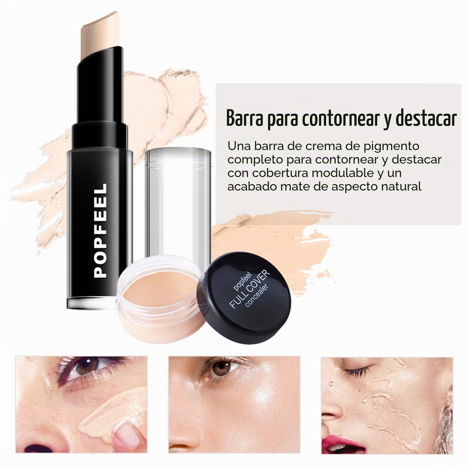 FantasyDay 25 Piezas Juego de Maquillaje All in One Makeup Gift Set Incluye Corrector Camuflaje, Brillo Labios, Brochas, Lip Balm, Sombra De Ojos - Belleza Cosmético de Caja pour Cara y Labio Make-up
