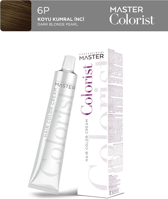 Professional Tüp Saç Boyası Boya 60 ml 6P Koyu Kumral İnci