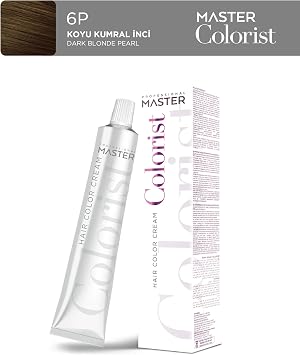 Professional Tüp Saç Boyası Boya 60 ml 6P Koyu Kumral İnci