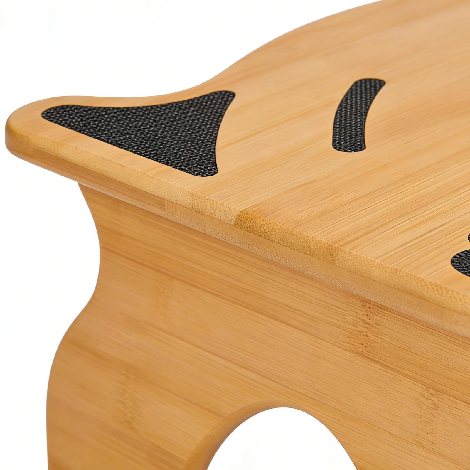 Sgabello Per L'Evacuazione Degli Adulti Pedana Antiscivolo Per La Posizione | Sgabello Da Bagno Portatile In Legno Altezza 18 Cm Per Adulti Bambini Anziani per Doccia Bagno