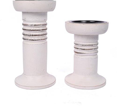 NIRMAN Juego de portavelas decorativo, soporte para velas de decoración del hogar, centro de mesa decorativo, juego de decoración de chimenea