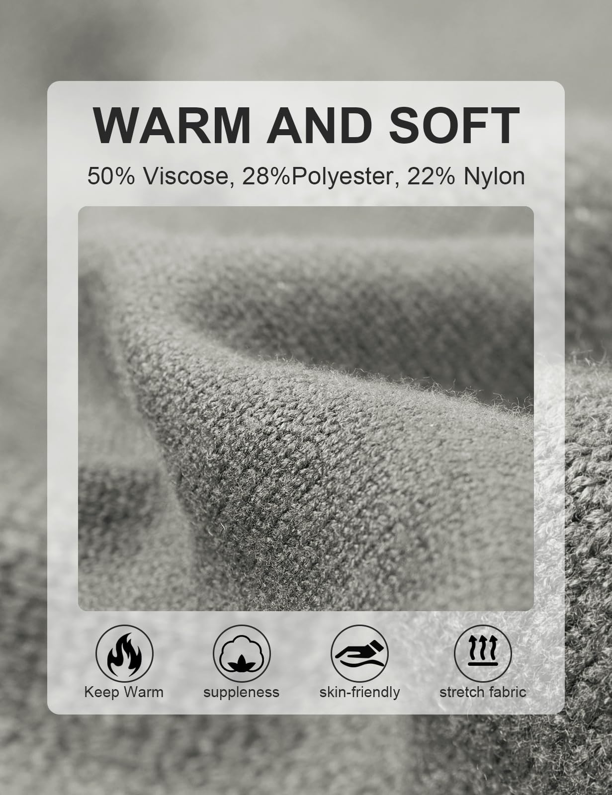 Voqeen Vestito Maglioni Donna Elegante Invernale Abito in Maglia Donna Collo Lunghi Girocollo Vestiti Invernale Casual Natalizio