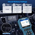 OBD2 Scanner Diagnostic Tool, VEHLIVE V880 Check Engine Light Car Code Reader with Reset, Battery Tester, Live Data, Freeze Frame, I/M Readiness, Car Scanner Diagnostic Tool for OBDII Car After 1996