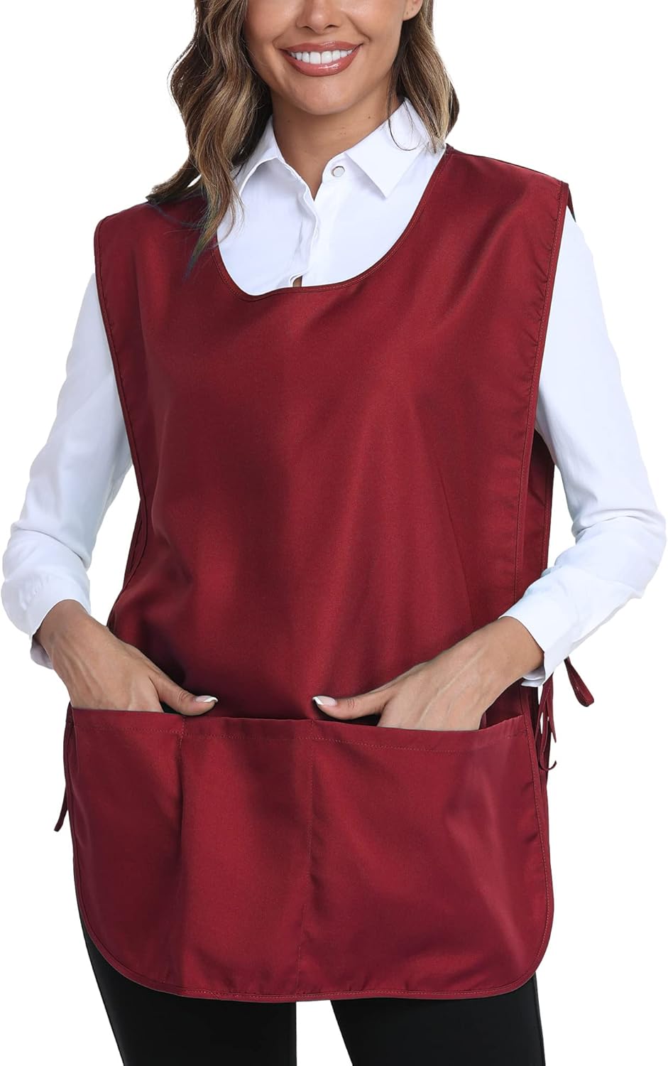 Xeoxarel Unisex Cobbler Apron with 3 Pockets Vest