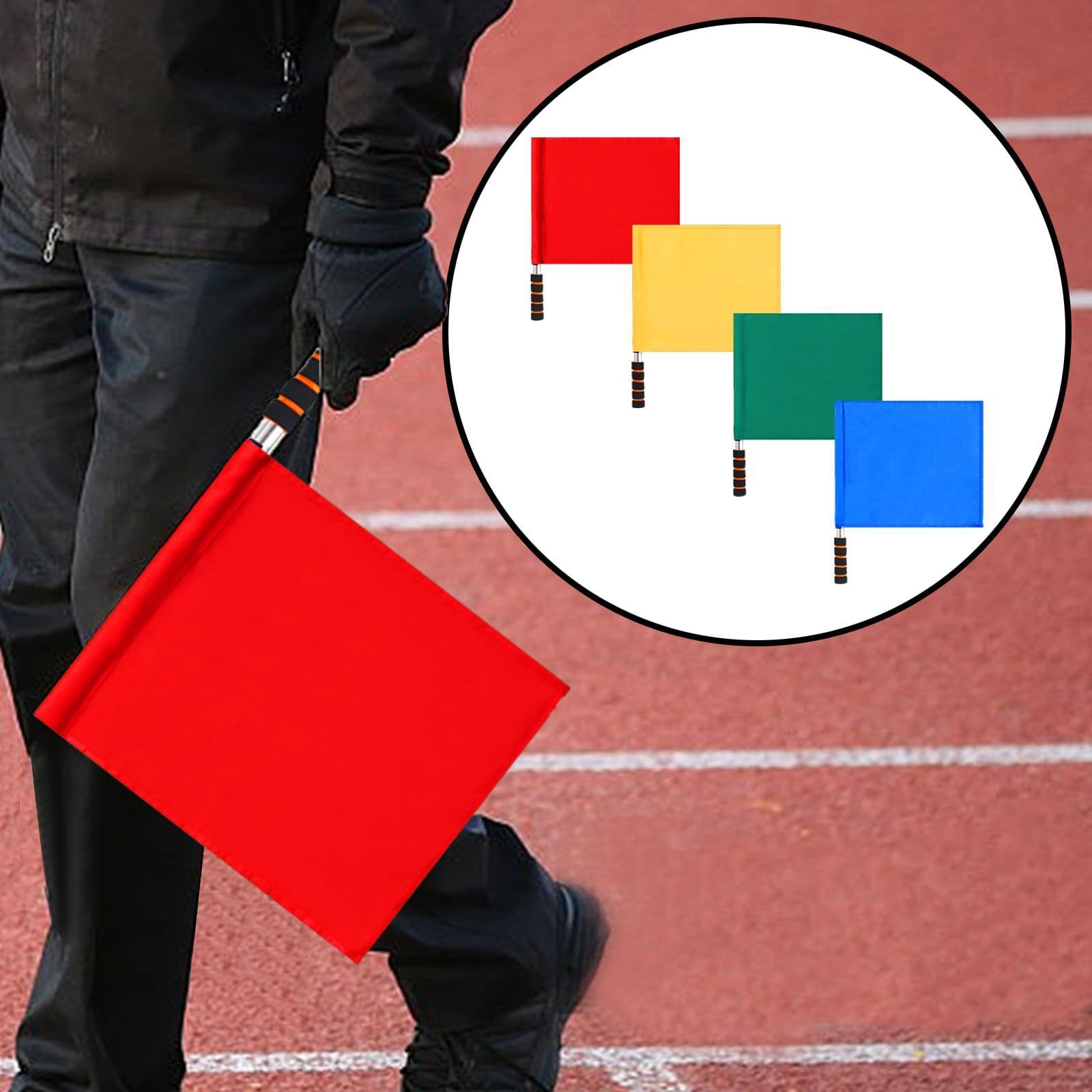 RNXRZANK 4Pcs Flags, Signal Flags Portable Fair Game Flag Sports Field