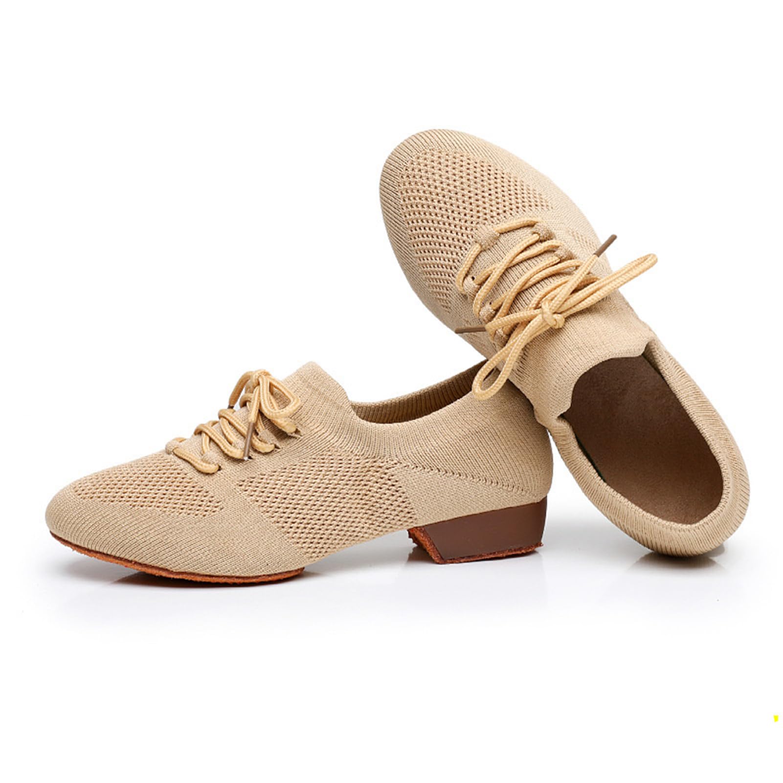 Rosefinch Scarpe da Ballo Jazz da Donna in Maglia Yoga Latino Balletto Moderno Scarpe da Pratica di Ballo