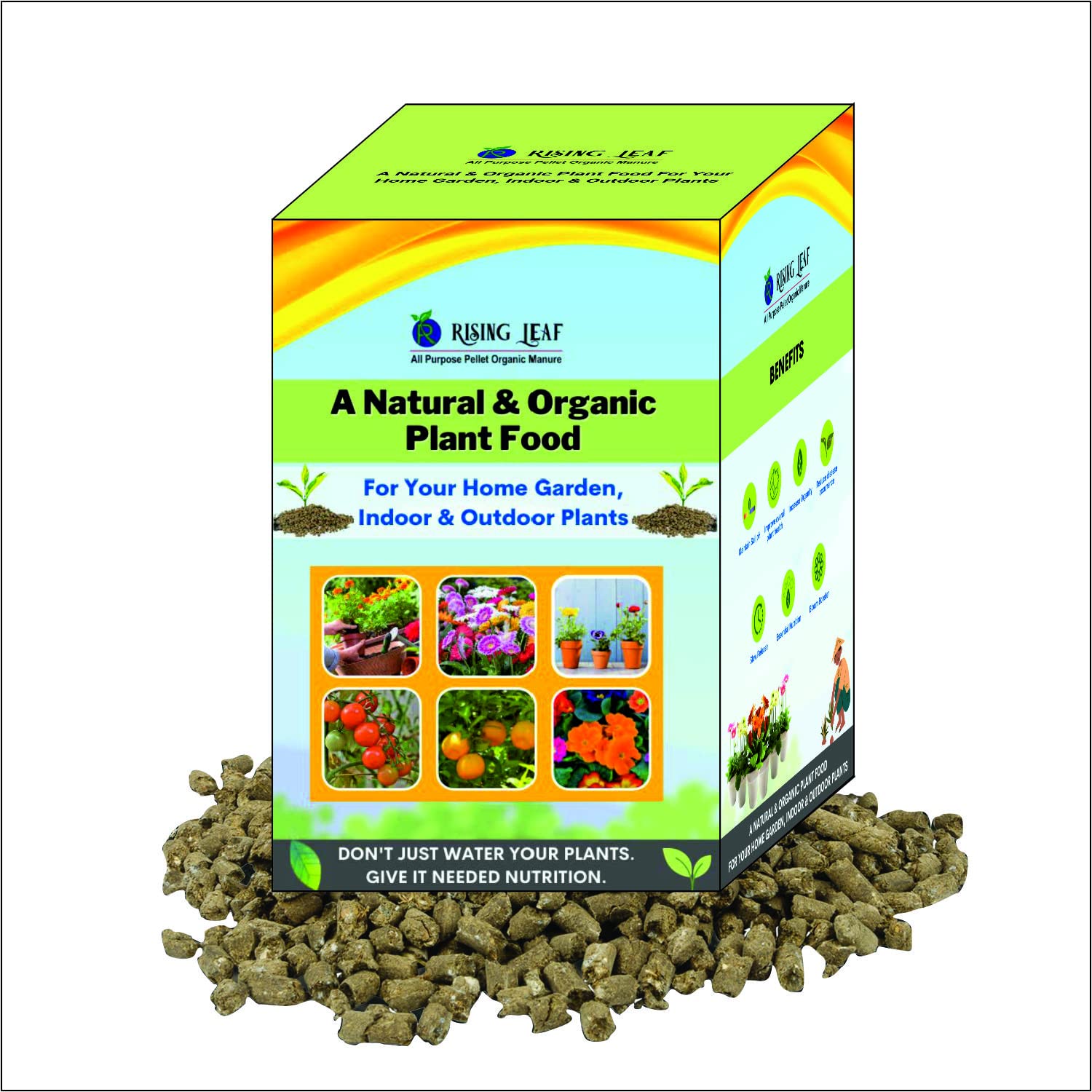 Rising Leaf All Purpose Pellets Organic Fertilizer with Micro & Macro Nutrients Plant Food for Indoor and Outdoor Plants (900 Gram) (B07QY3SZHS) Amazon Price History, Amazon Price Tracker
