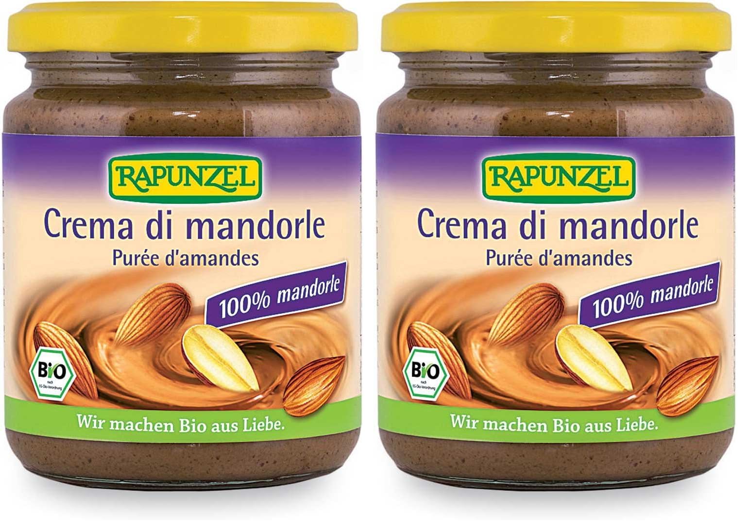Rapunzel, Crema di mandorle bio, 250g (Confezione da 2)