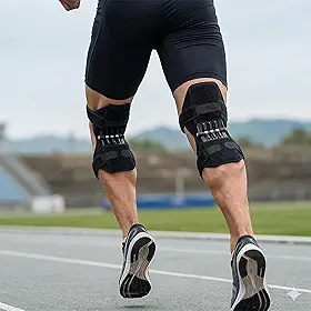 Joelheira Articulada Ortopédica Ajustável para Artrite Artrose e Esportes