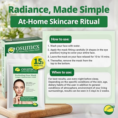 Miniatura 4 de Osumex Mascarilla perfeccionadora - paquete de 3 - Venta (compra 1 y obtén otra gratis)