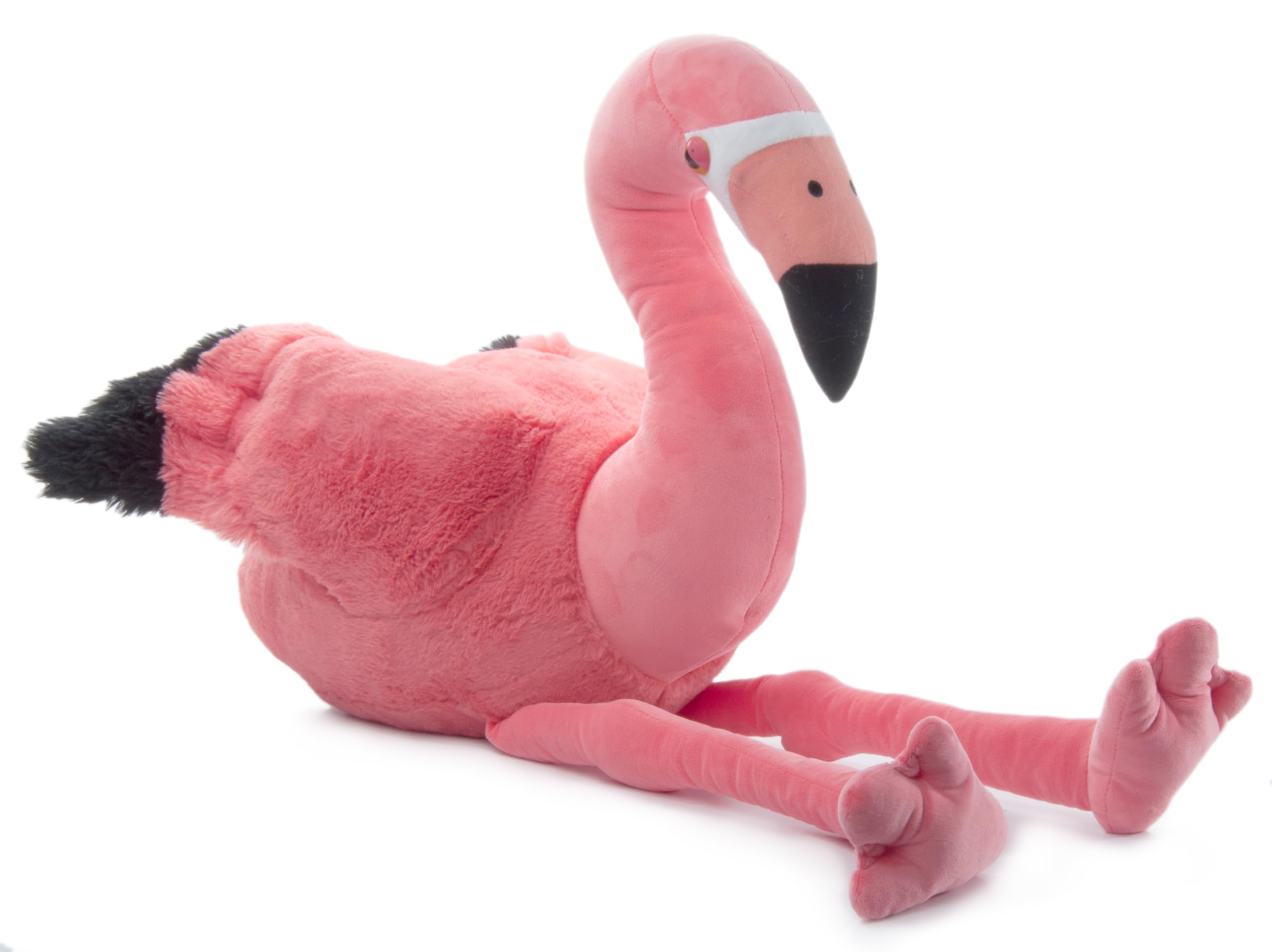 Amazon.com: The Petting Zoo Flamingo Stuffed Animal Plushie, Gifts