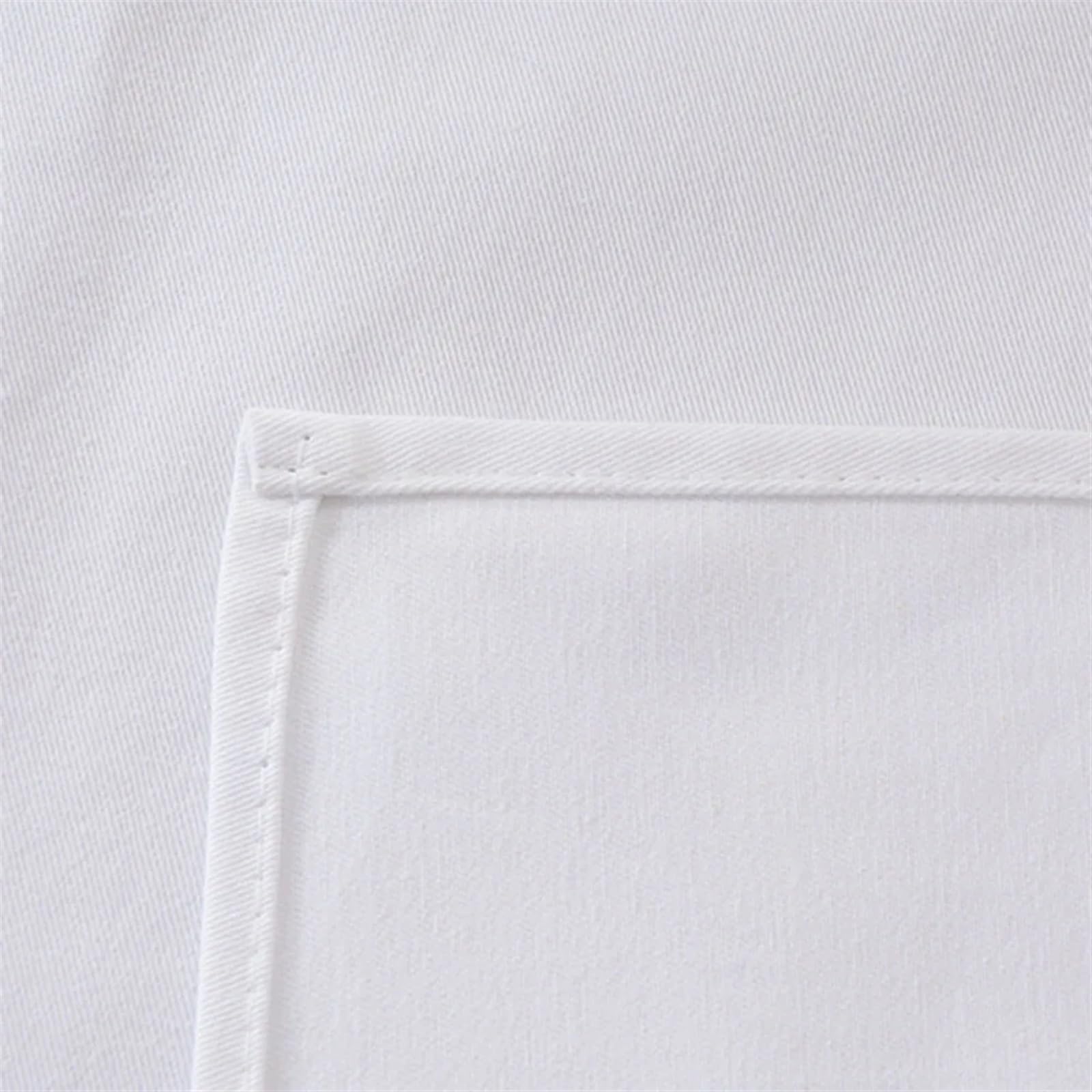 Tovagliolo di Stoffa 10 pezzi rosso bianco cotone 33x33cm Panno pieghevole quadrato for hotel ristorante western tavolo da pranzo tavola da pranzo spessore tovagliolo tessile di casa ( Color : Thick c