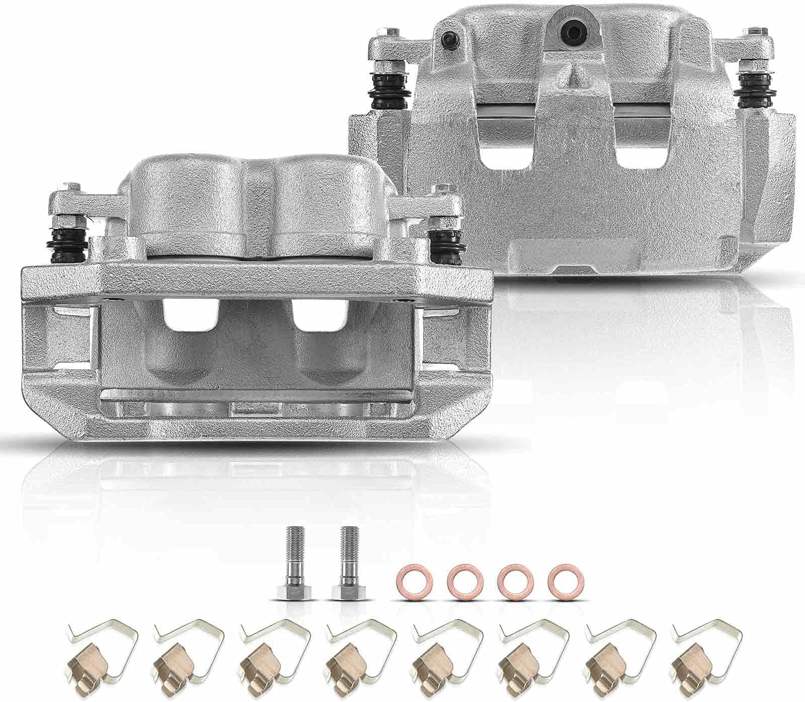 HighTemp Red Powder Coated Calipers Front Disc Brake