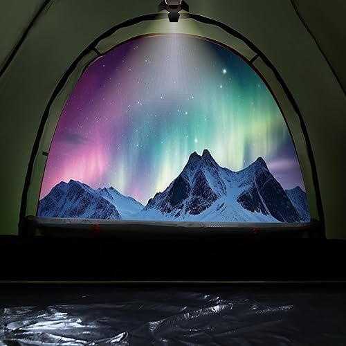 Miniatura 4 de Tiendas de campaña para 1/2/3/4 personas, impermeables y resistentes al viento, tienda de campaña familiar, tienda de campaña ligera y portátil para