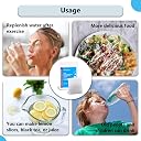 Alkaline Water Filter Pouch,100g Portable Alkaline Water Filtration System pH9.5+ for Your Bottle, Pitcher, Jug, Container 420L /111 gallons/1470 Cups(1 Pack) gallery image