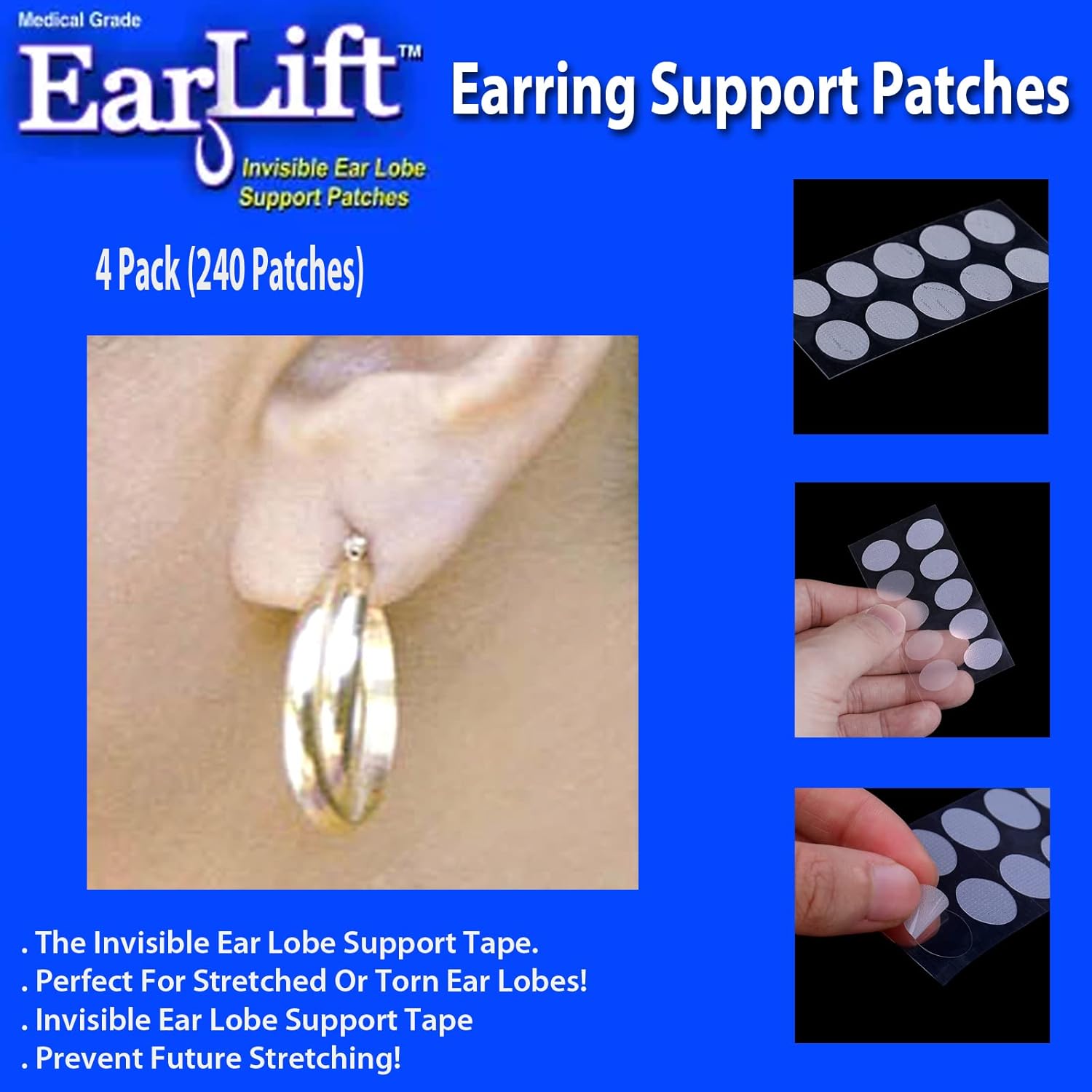 Earlift Earring Support Patches Stretched and Droopy Cameroon Ubuy