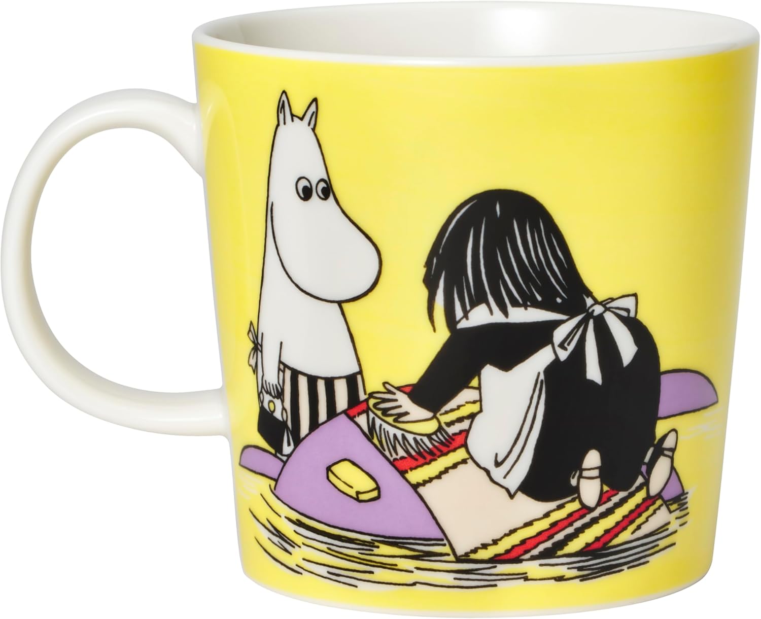 Arabia Moomin Mug 10oz Misabel Yellow