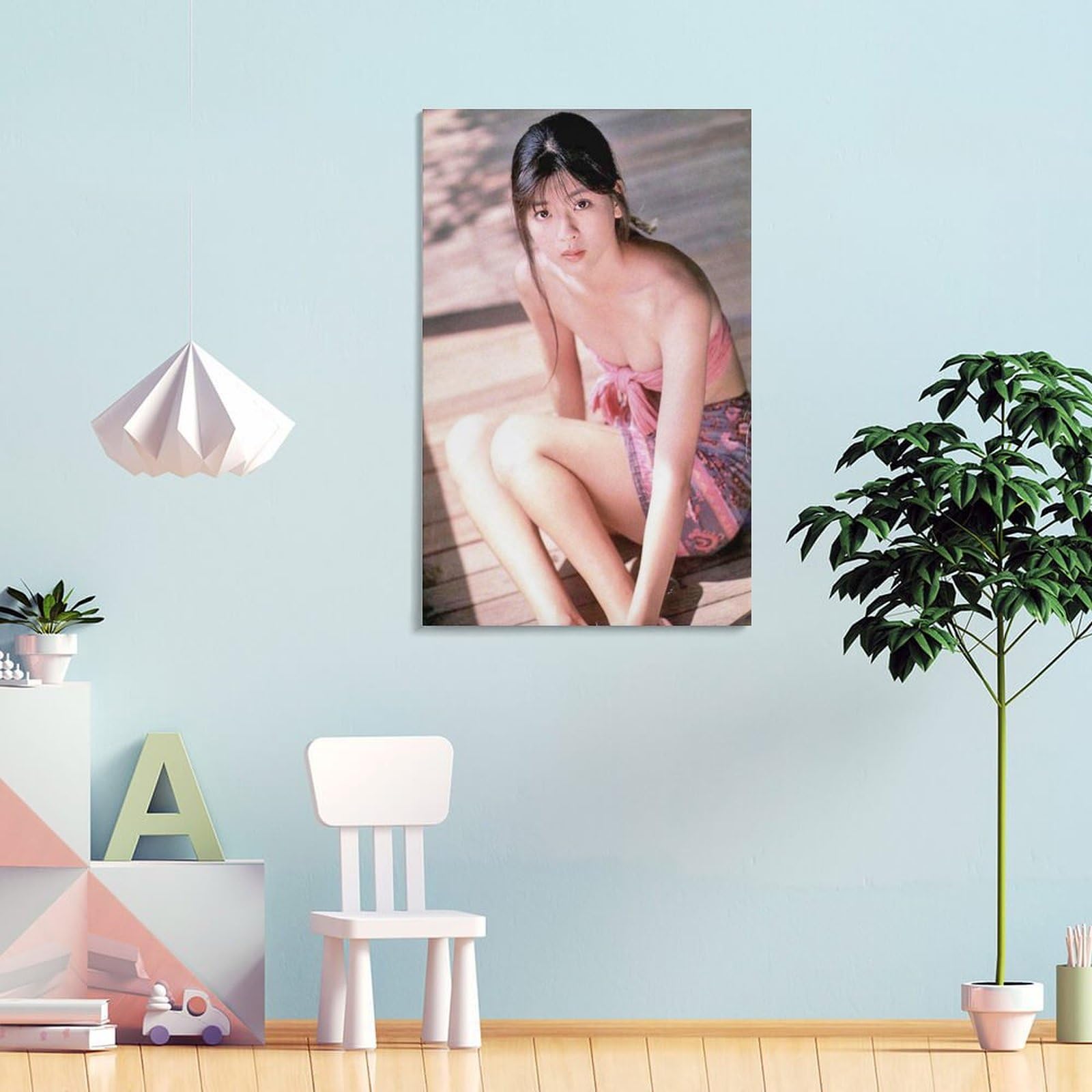 Amazon.co.jp: 中山忍セクシービキニ写真壁飾りポスター 絵画 ポスター